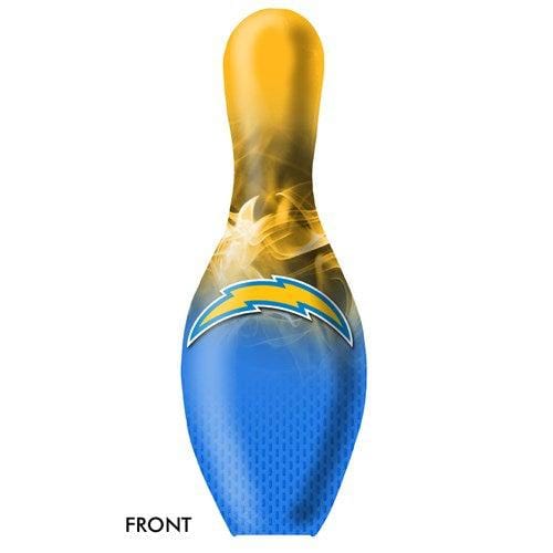 KR Strikeforce NFL on Fire Pin Los Angeles Chargers Bowling Pin