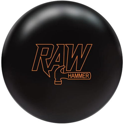 Hammer Raw Solid Black Bowling Ball.