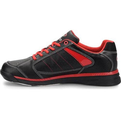 Dexter Mens Ricky IV Black/Red Wide Bowling Shoes.