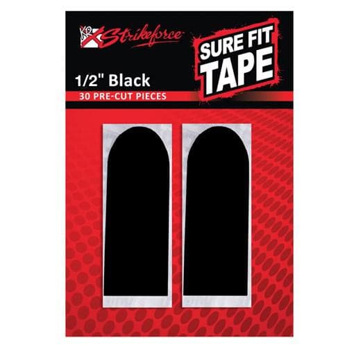 KR Strikeforce Black Sure Fit 1/2" Bowling Tape 30 pieces.