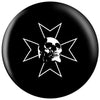 OnTheBallBowling Skull Iron Bowling Ball-Bowling Ball