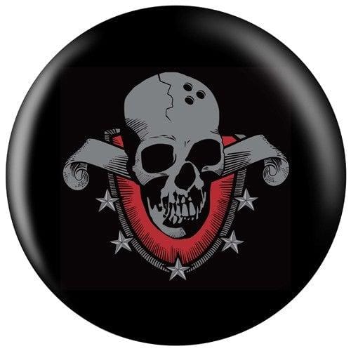 OnTheBallBowling Skull Shield Bowling Ball