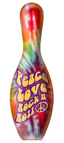 OnTheBallBowling Peace, Love, Rock Bowling Pin