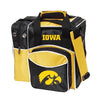 KR NCAA Iowa Hawkeyes 1 Ball Single Tote Bowling Bag.