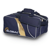 900 Global 2 Ball Deluxe Tote Blue/Gold Bowling Bag