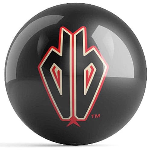 Ontheballbowling MLB Arizona Diamondbacks logo Bowling Ball.