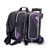 Ebonite Transport Purple Single Roller Bowling Bag.