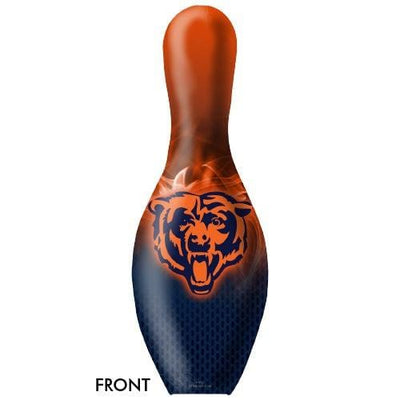 OnTheBallBowling NFL on Fire Chicago Bears Bowling Pin