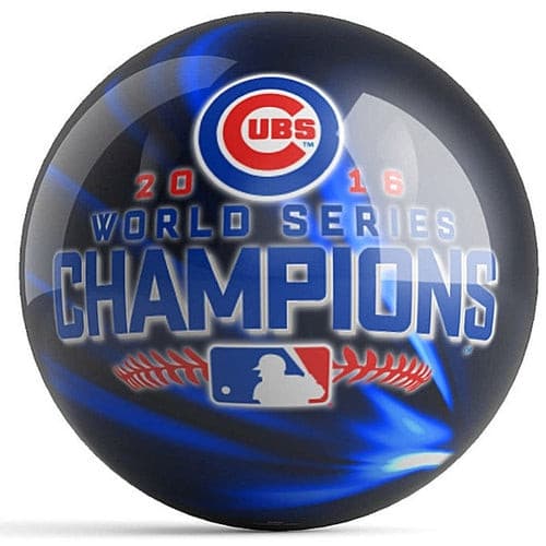 Ontheballbowling MLB 2016 World Series Champion Chicago Cubs Bowling Ball.