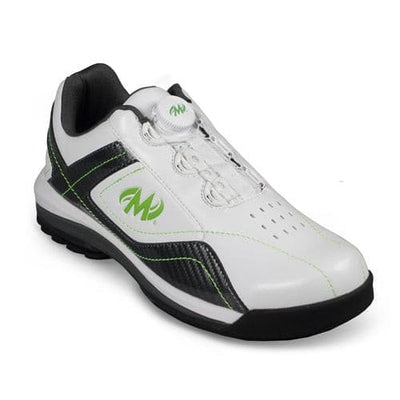 Motiv Mens Propel FT White/Carbon/Lime Right Hand Wide Bowling Shoes.
