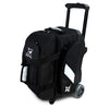 Tenth Frame Deluxe Double Roller Bowling Bag Black.