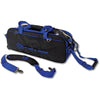 Vise 3 Ball Clear Top Roller/Tote Black/Blue.