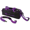 Vise 3 Ball Clear Top Roller/Tote Black/Purple.