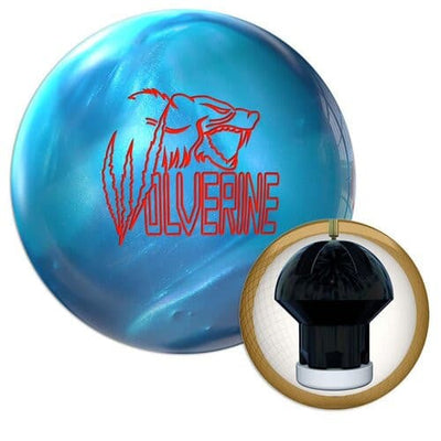 900Global Wolverine Aqua Bowling Ball.