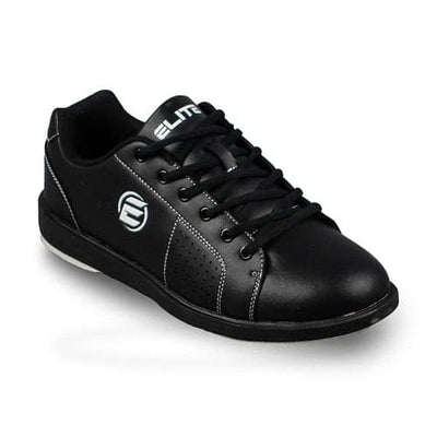ELITE Men's Classic Black Bowling Shoes.