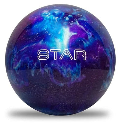 Elite Star Purple Royal Silver Bowling Ball.