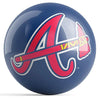 Ontheballbowling MLB Atlanta Braves Logo Bowling Ball.