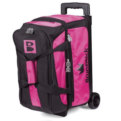Brunswick Blitz Double Roller Pink Bowling Bag