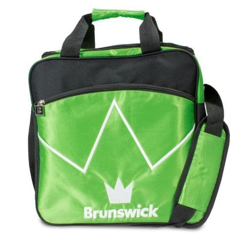 Brunswick Blitz Single Tote Lime Bowling Bag
