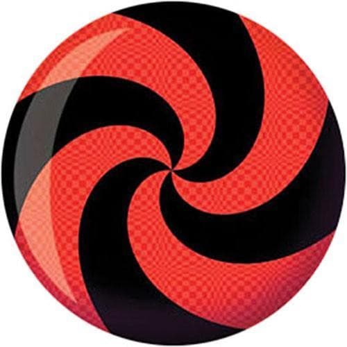 Brunswick Spiral Red Black Viz-A-Ball Bowling Ball 