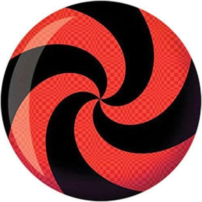 Brunswick Spiral Red Black Viz-A-Ball Bowling Ball