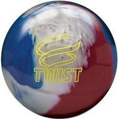 Brunswick Twist Red White Blue Bowling Ball