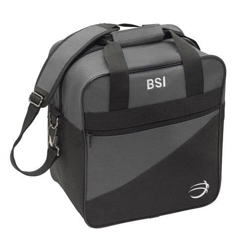 BSI Solar III Single Tote Bowling Bag Charcoal Black