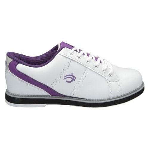 BSI Women's #460 White Purple Classic Bowling Shoes.