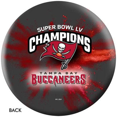 OnTheBallBowling Super Bowl 55 Champions Tampa Bay Buccaneers Bowling Ball-Bowling Ball