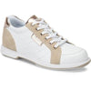 Dexter Womens Groove IV White Rose Gold Wide-BowlersParadise.com
