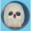 Ebonite Clear Skull Bowling Ball 14.3 lbs..