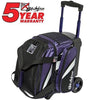 KR Cruiser Single Roller Purple White Black Bowling Bag