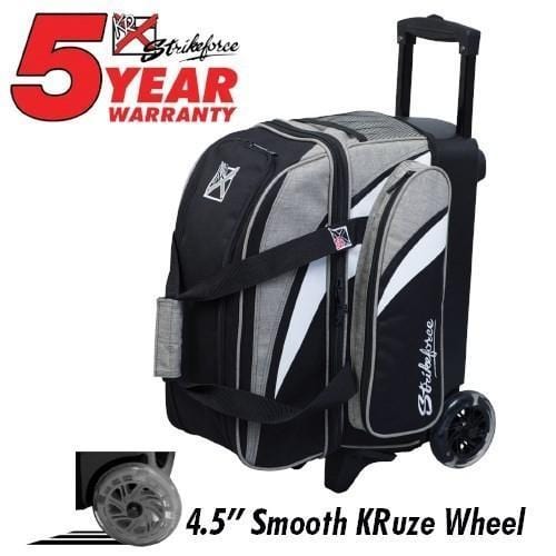 KR Strikeforce Cruiser Smooth Double Roller Stone Bowling Bag