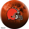 KR Strikeforce NFL on Fire Cleveland Browns Bowling Ball