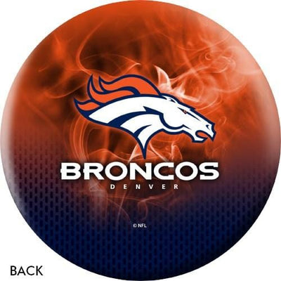 KR Strikeforce NFL on Fire Denver Broncos Bowling Ball