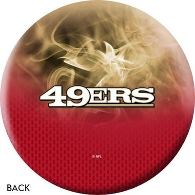 KR Strikeforce NFL on Fire San Francisco 49ers Bowling Ball