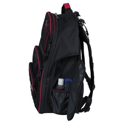 KR Strikeforce Royal Flush Deuce 2 Ball Backpack Black Red Bowling Bag