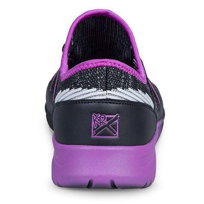 KR Strikeforce Womens Jazz Black/Purple Bowling Shoes-BowlersParadise.com