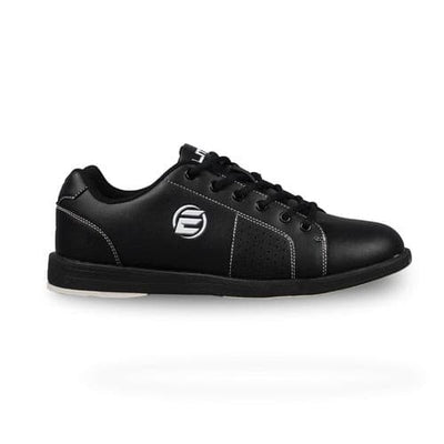 Elite Mens Classic Black Bowling Shoes Wide Width.