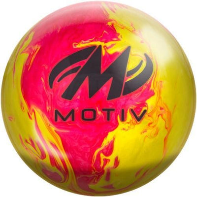 Motiv Thrill Pink Yellow Pearl Bowling Ball-BowlersParadise.com