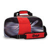Radical Dye-Sub Double Tote Black Red Bowling Bag