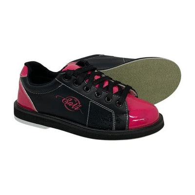 SaVi Women's Classic Pink/Black Bowling Shoes.