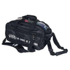 Vise 2 Ball Clear Top Tote Roller Black