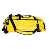 Vise 3 Ball Clear Top Tote Roller Yellow Bowling Bag