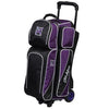 KR Strikeforce Fast Triple Roller Purple Bowling Bag